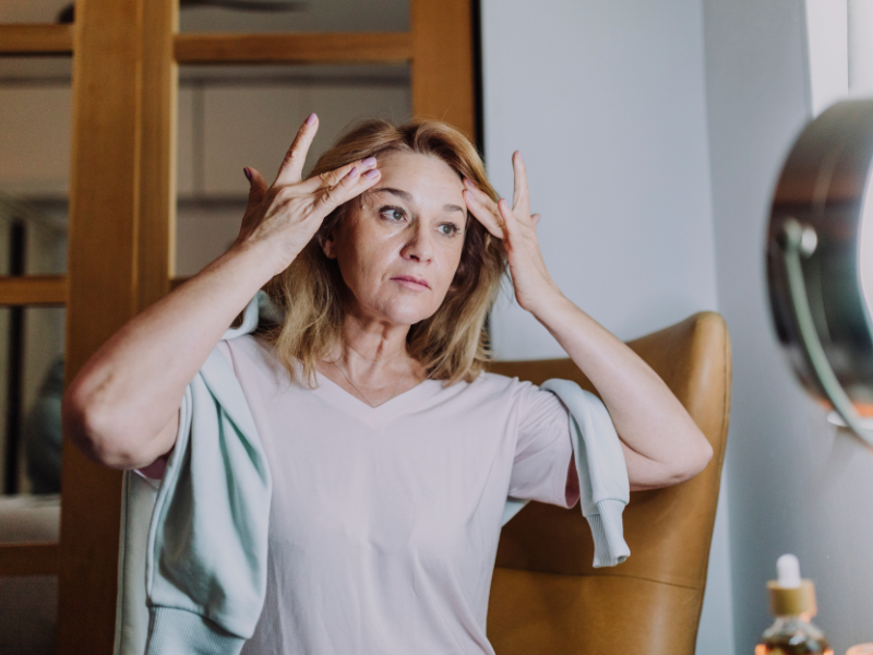 Enhancing Facial balance to reduce sagging jowls
